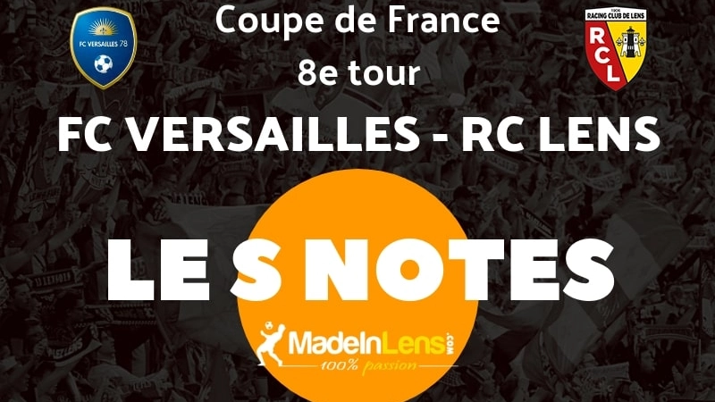 CDF   Versailles  Lens Notes