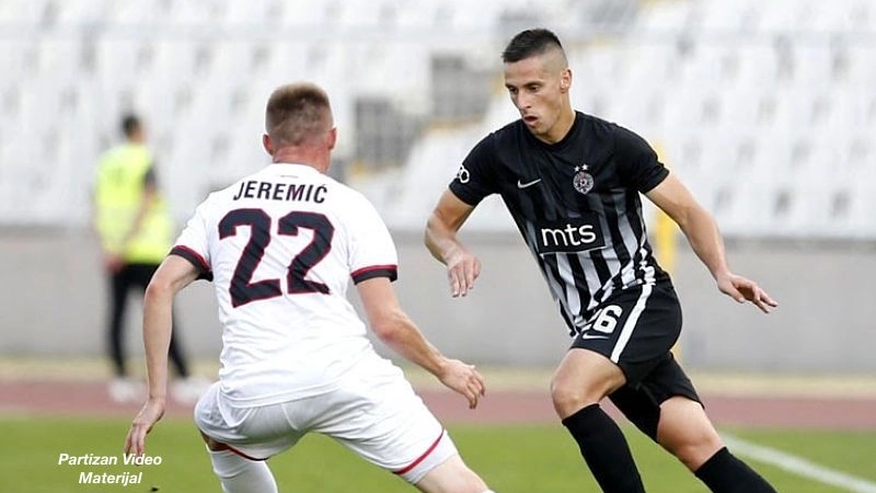 Nemanja Miletic Partizan Belgrade Lens