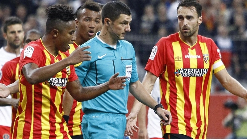 Nicolas Rainville arbitre Lens Paris