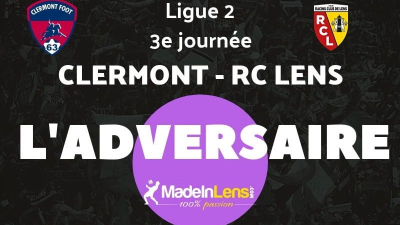  Clermont Foot  Lens adversaire