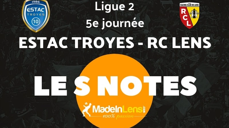 ESTAC Troyes Lens notes
