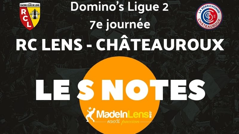   Lens Chateauroux Notes