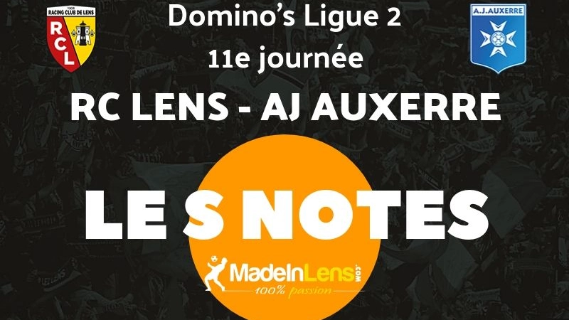   Lens  Auxerre Notes