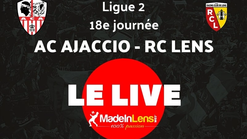   Ajaccio  Lens live