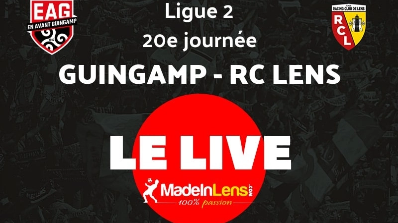   Avant Guingamp  Lens live