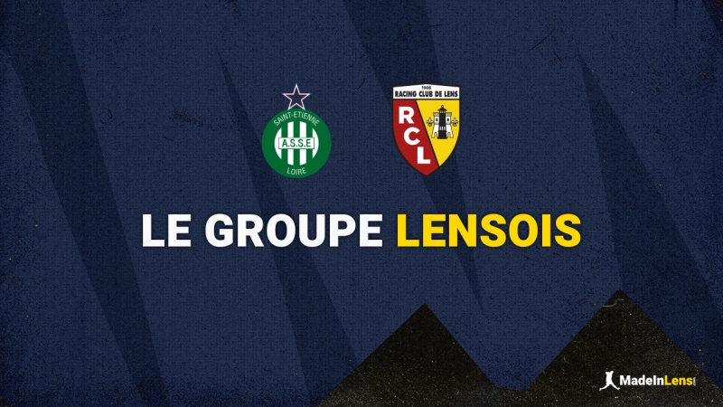 Saint-Etienne - Lens : groupe lensois