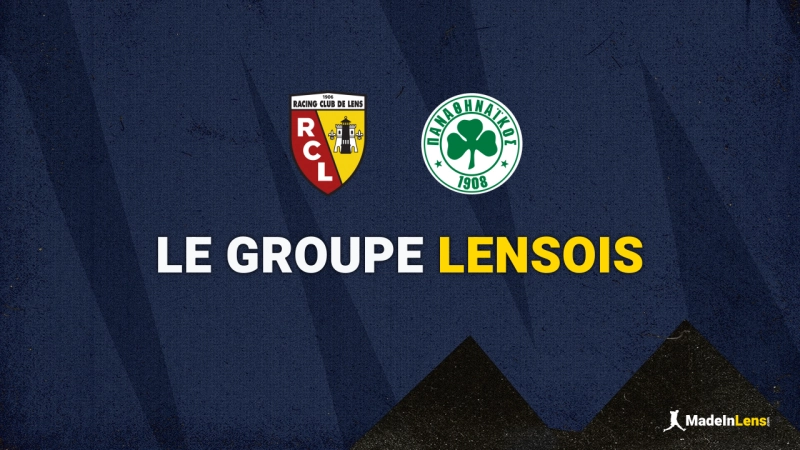 Lens - Panathinaïó : groupe lensois