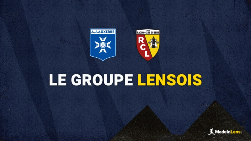 Auxerre - Lens : groupe lensois