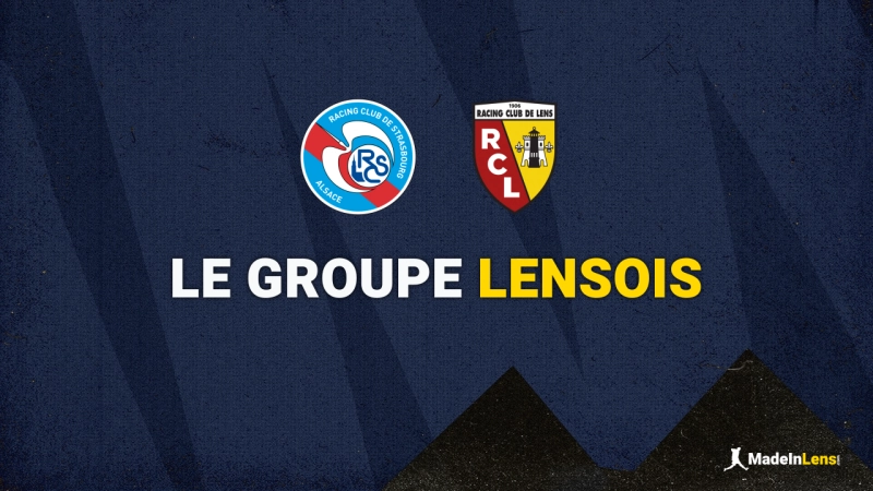 Strasbourg - Lens : groupe lensois