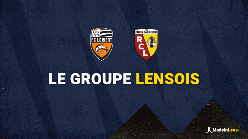 Lorient - Lens : groupe lensois