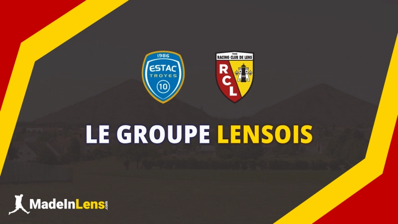 Troyes - Lens : groupe lensois
